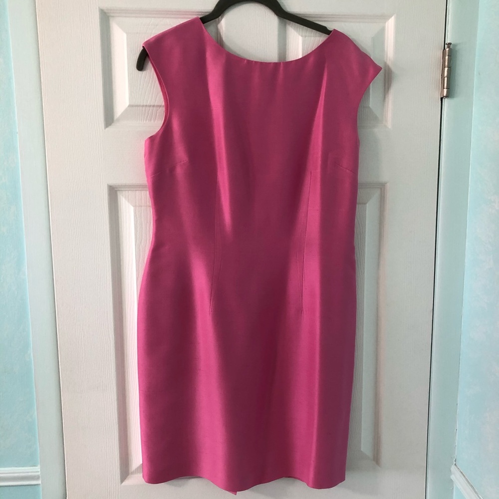 Silk sheath dress